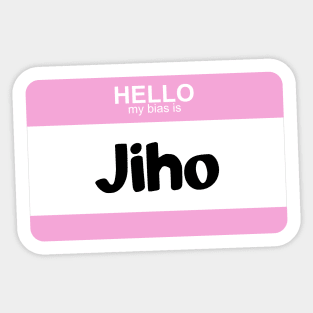 My Bias is Jiho Sticker